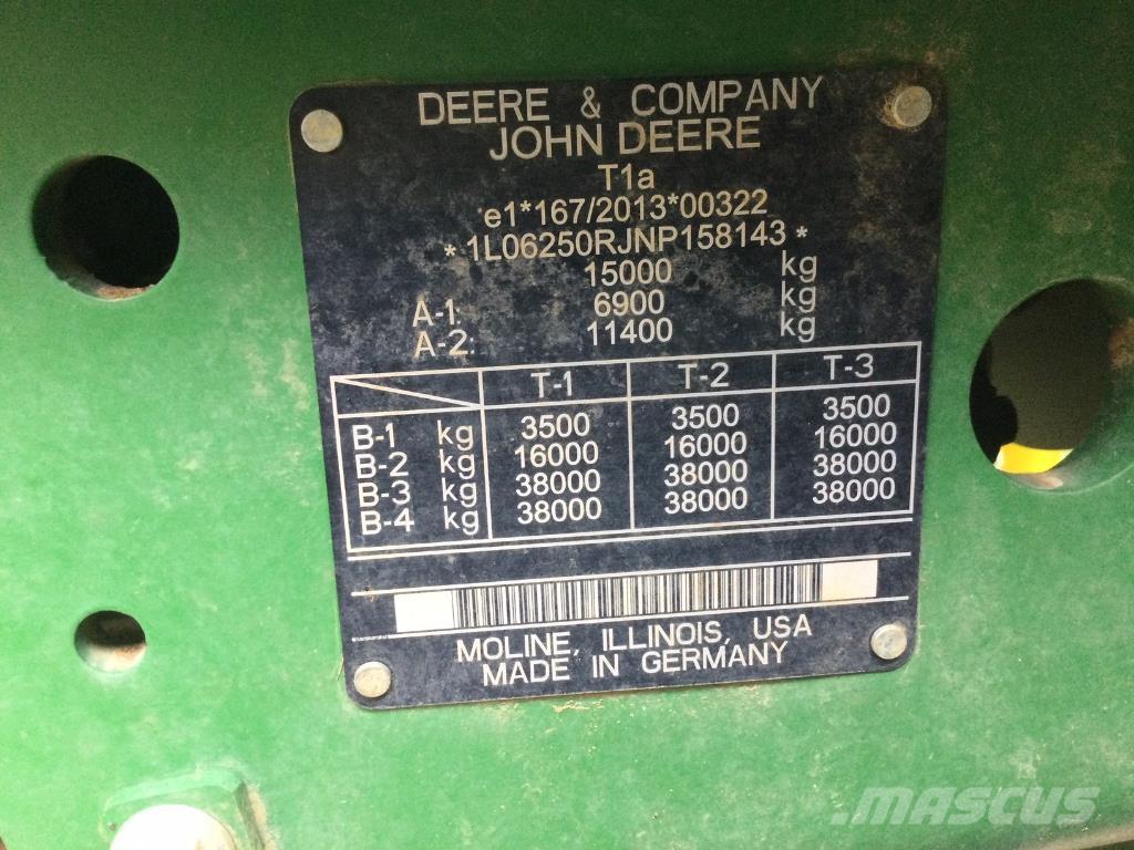 John Deere 6R250 Traktorit