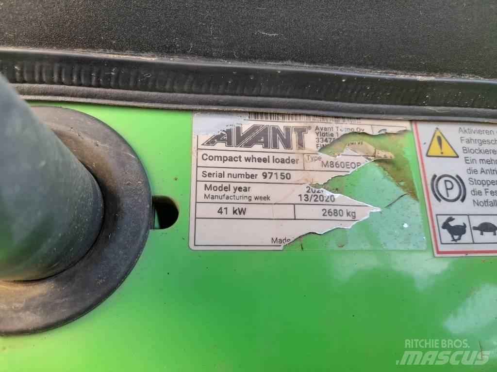 Avant 860i ROPS Muut materiaalinkäsittelykoneet