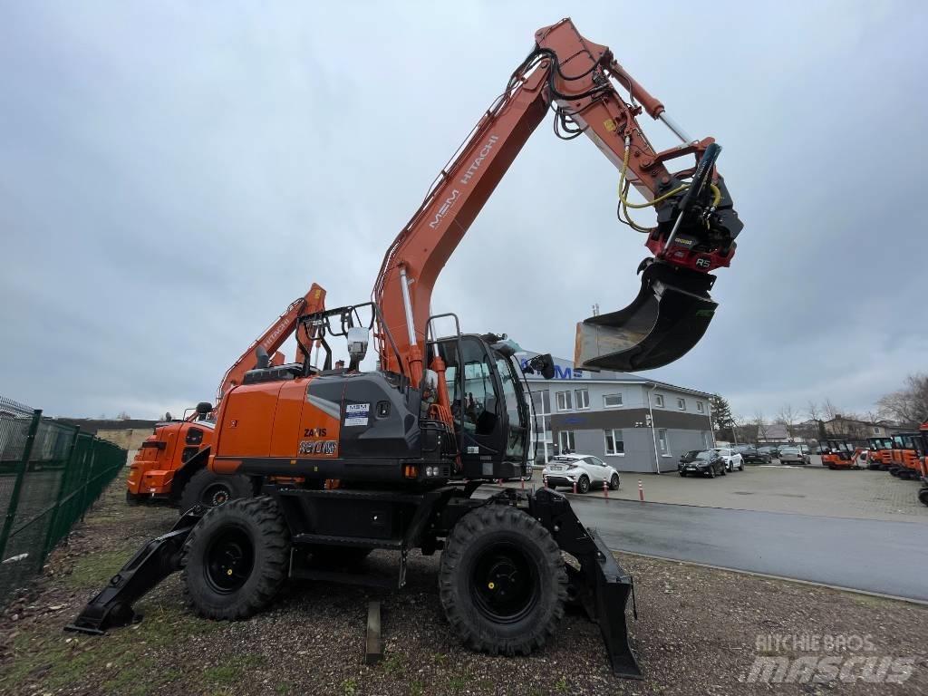Hitachi ZX180W-7 Pyöräkaivukoneet