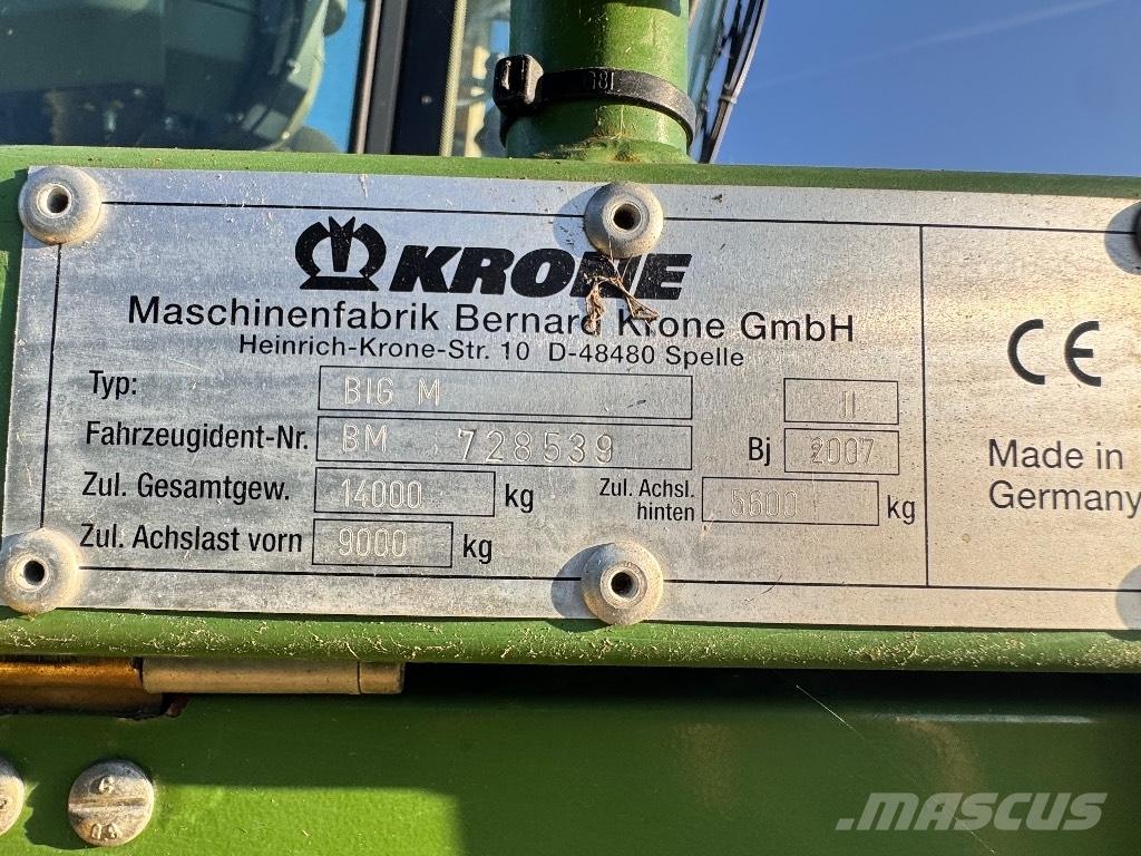 Krone Big M II Niittokoneet