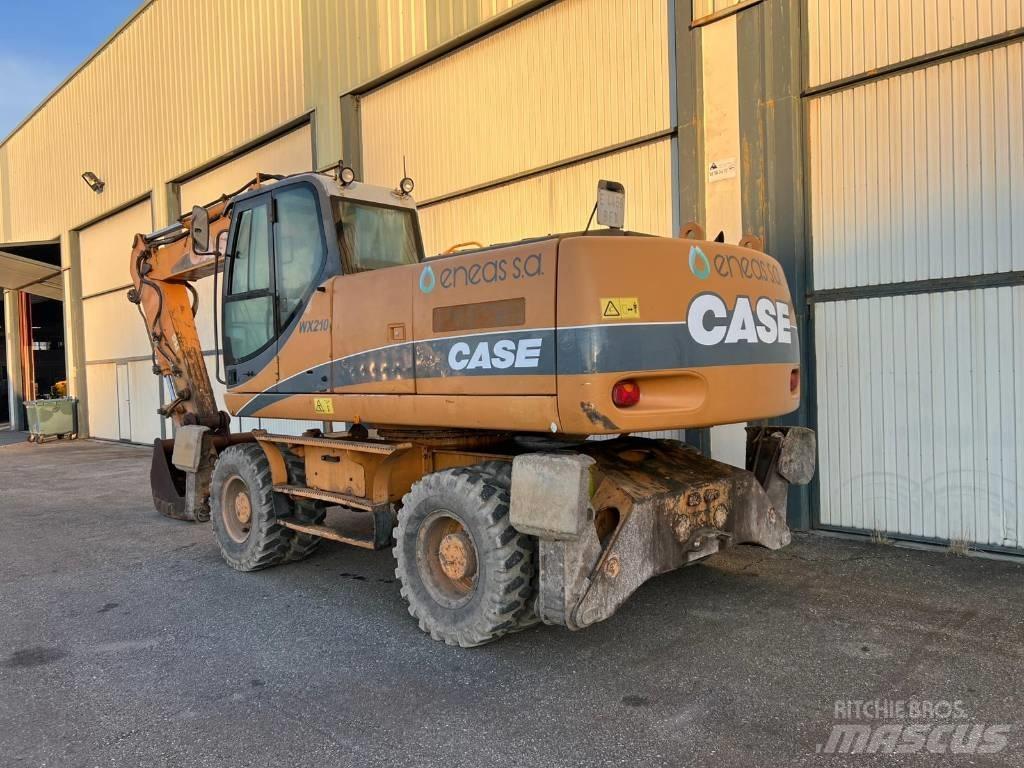 CASE WX 210 Pyöräkaivukoneet