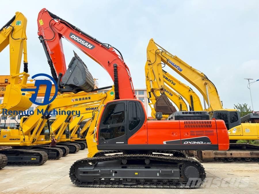 Doosan DX 340 Telakaivukoneet