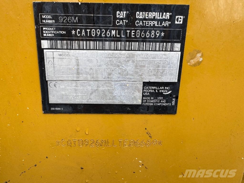CAT 926 M Pyöräkuormaajat