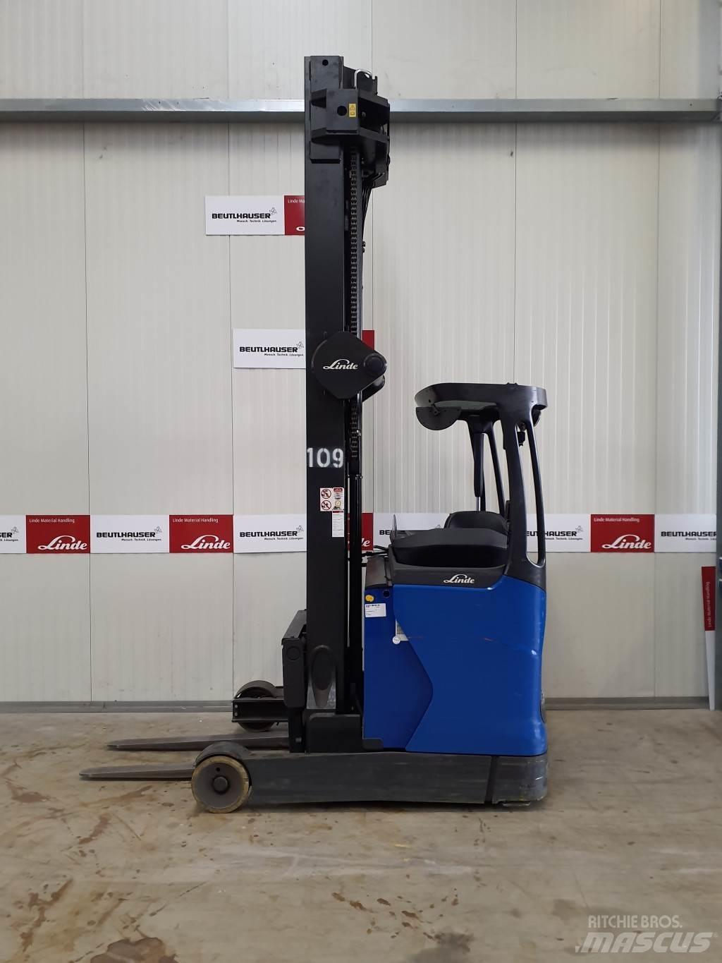 Linde R16HD Työntömastotrukit