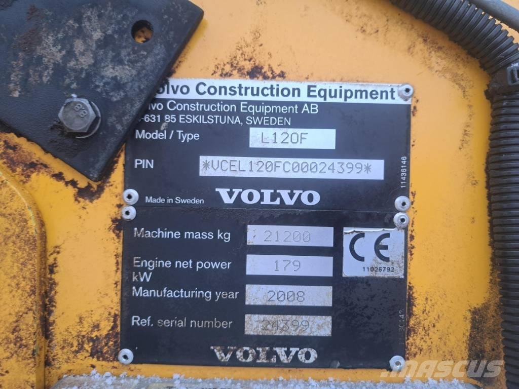 Volvo L 120 F Pyöräkuormaajat