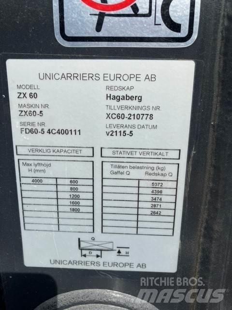 UniCarriers DX60-5 Dieseltrukit