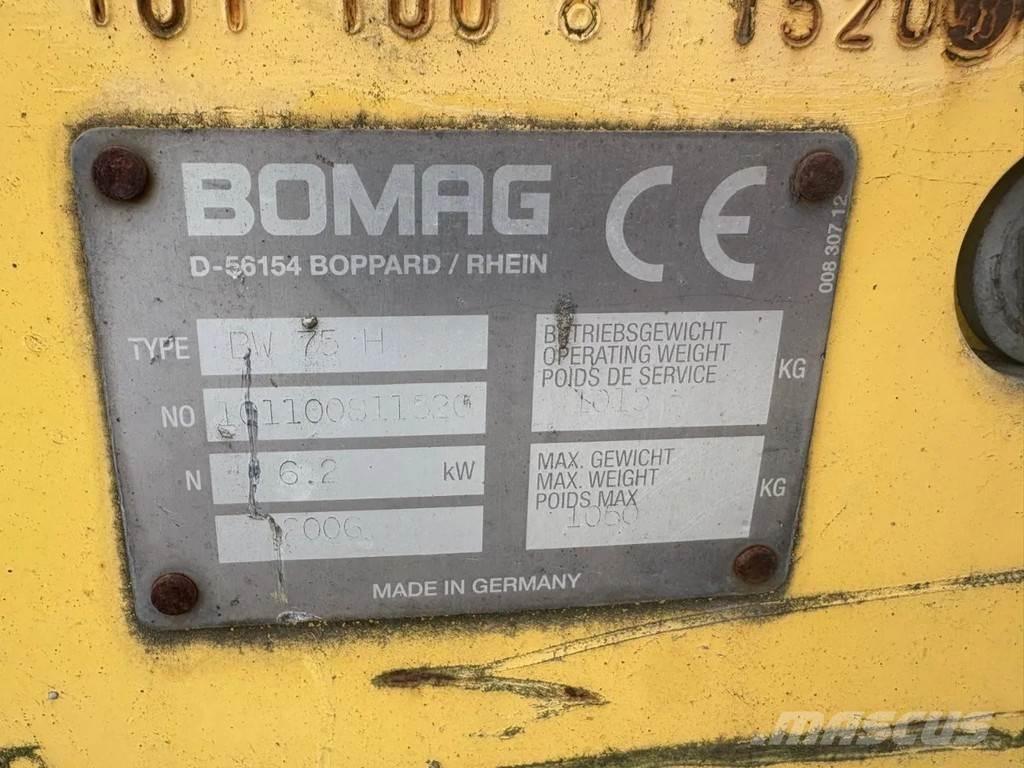Bomag BW75H Muut jyrät