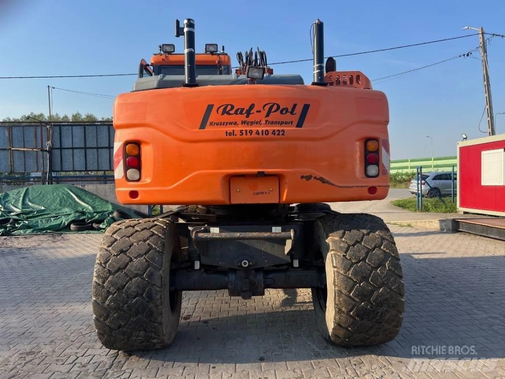 Doosan DX 160 W-3 Pyöräkaivukoneet