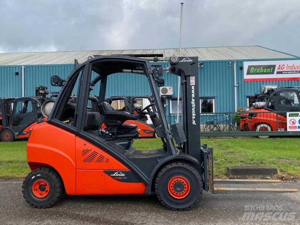 Linde H35T-02 Nestekaasutrukit