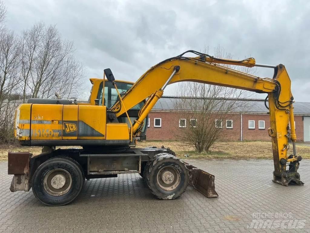 JCB JS 160W Pyöräkaivukoneet