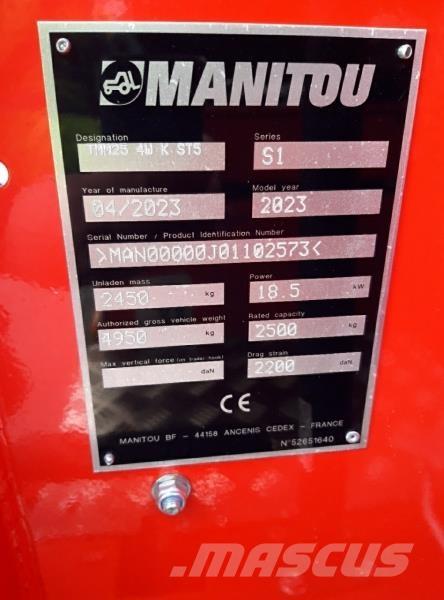 Manitou TMM25 4W Ajoneuvotrukit