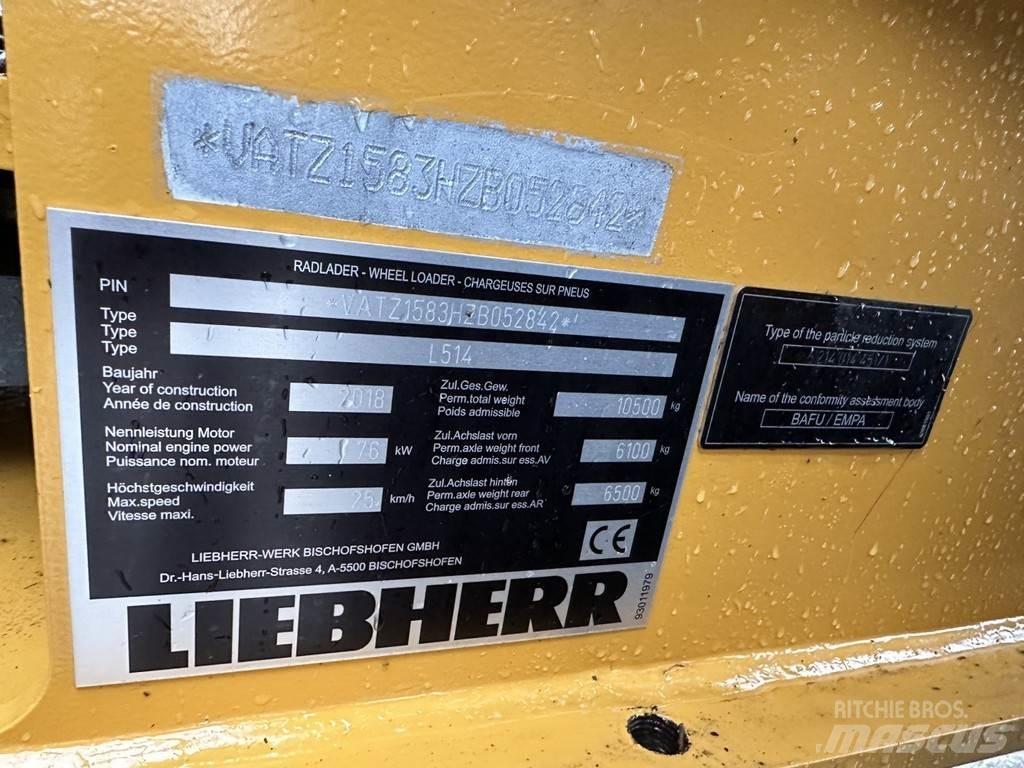 Liebherr L514 Pyöräkuormaajat