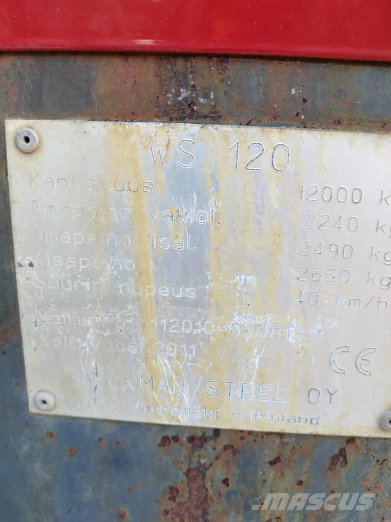 Tuhti WS-120 Kippiperävaunut