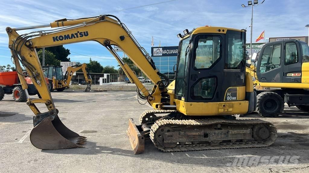 Komatsu PC 80 MR-3 Midikaivukoneet 7t - 12t