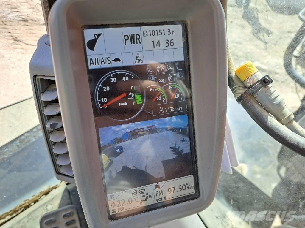 Hitachi ZX140WTB-6 Pyöräkaivukoneet