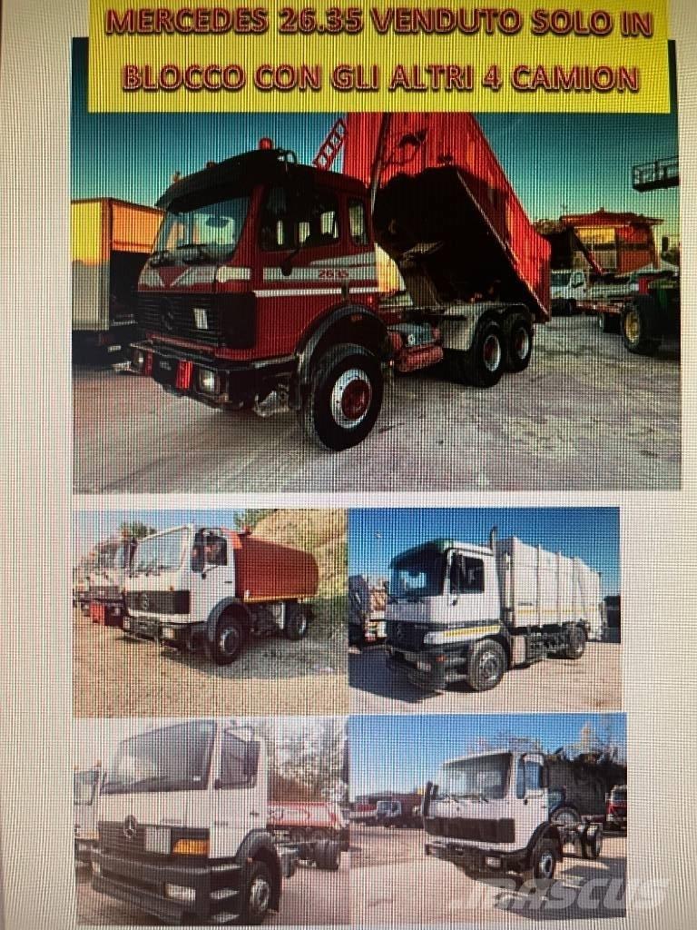Mercedes-Benz 2635 Sora- ja kippiautot