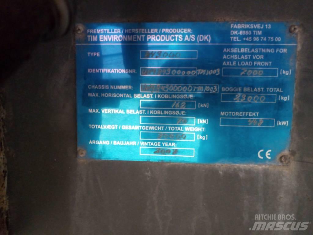 Tim 1600 xl Haketuskoneet