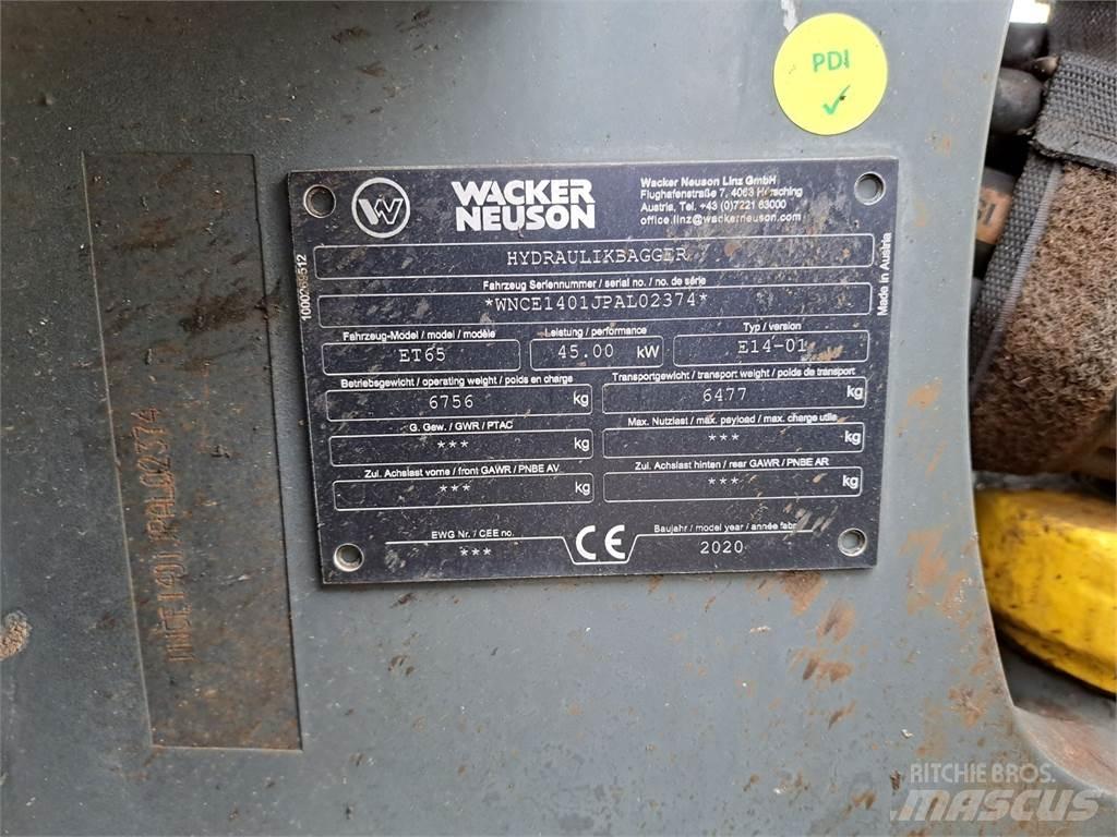 Wacker Neuson ET65 Telakaivukoneet