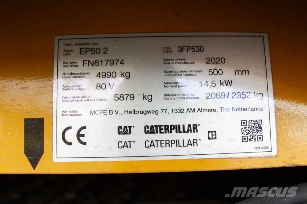 CAT EP 50 Sähkötrukit