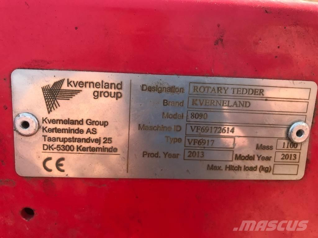 Kverneland 8090 Pöyhimet ja haravat