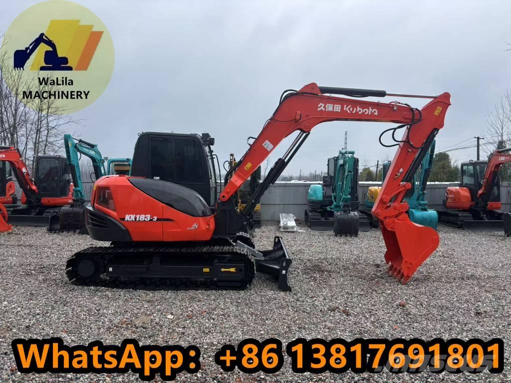 Kubota KX 183 Minikaivukoneet < 7t
