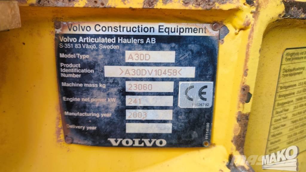 Volvo A 30 D Dumpperit