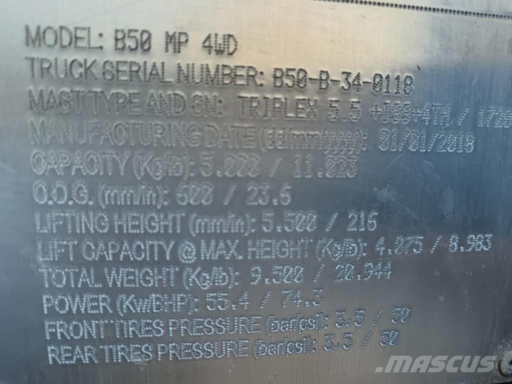 Bomaq B50 MP 4WD Dieseltrukit