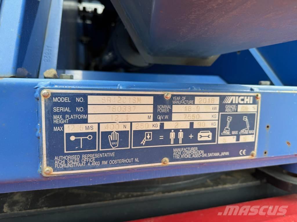 Aichi SR 12 CSM Teleskooppipuominostimet