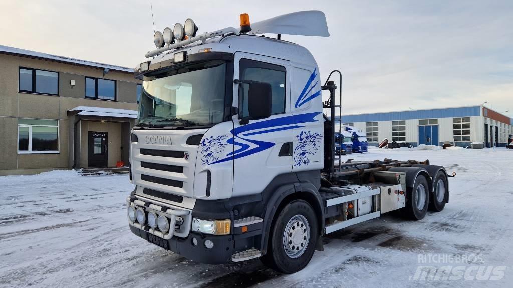 Scania R500 6X4 Koukkulava kuorma-autot