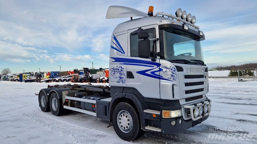 Scania R500 6X4 Koukkulava kuorma-autot
