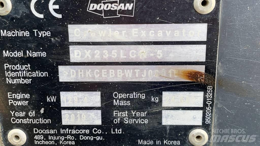 Doosan DX 235 LCR-5 Telakaivukoneet