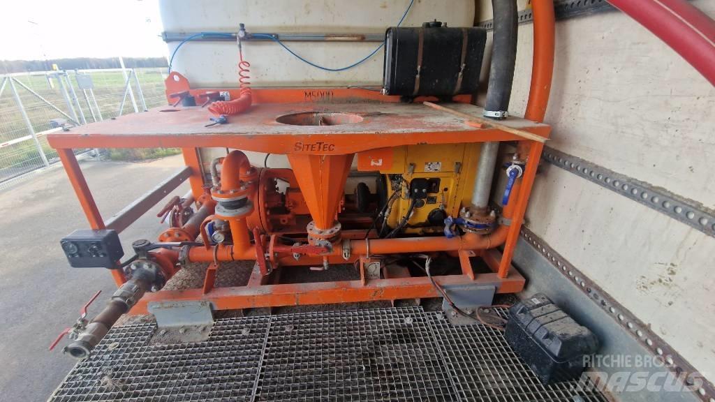  Sitetec M500D Porauskaluston varaosat