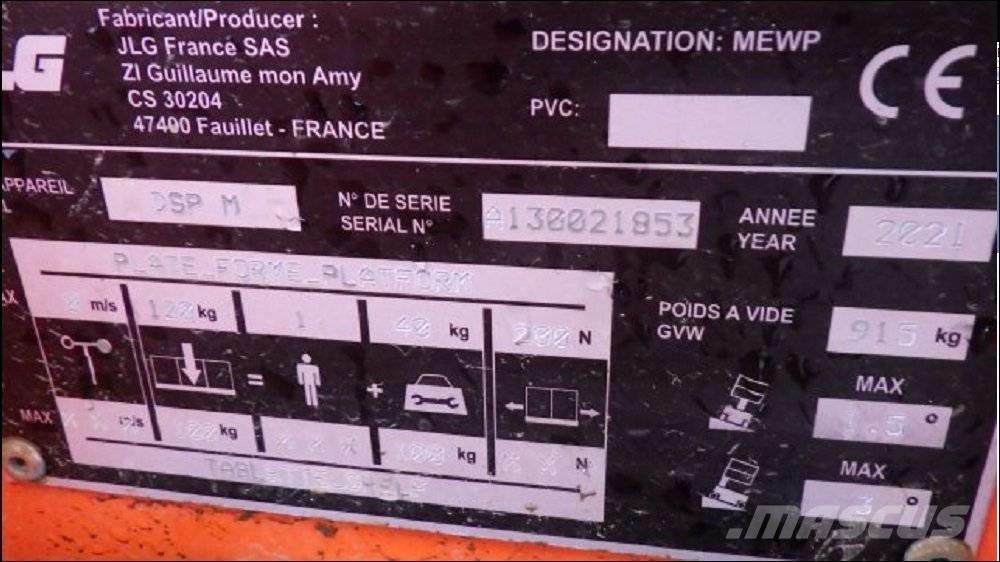 JLG DSP-M Korkeakeräilytrukit