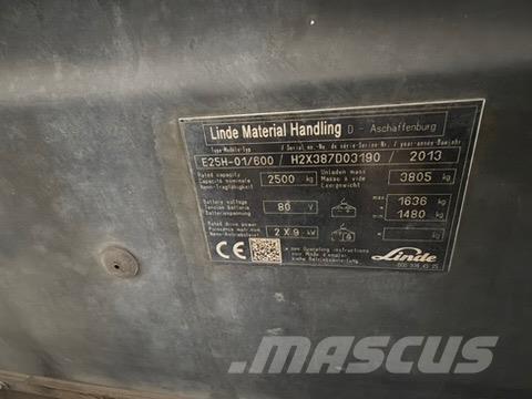 Linde E25H-01/600 Sähkötrukit