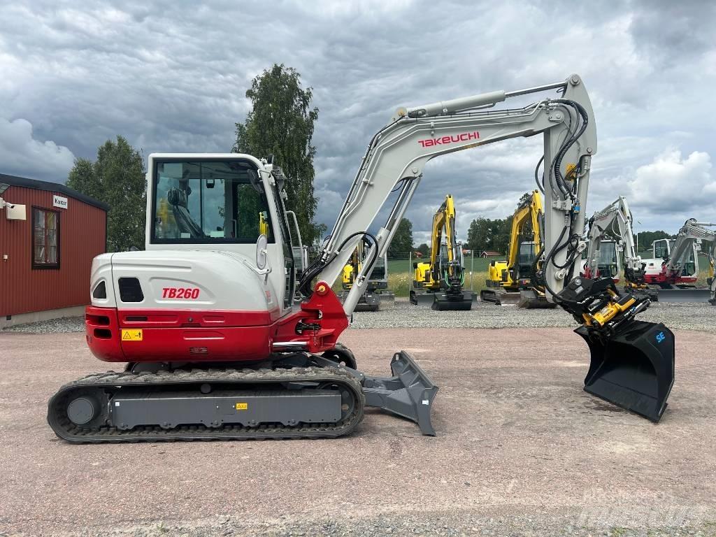 Takeuchi TB260 Minikaivukoneet < 7t