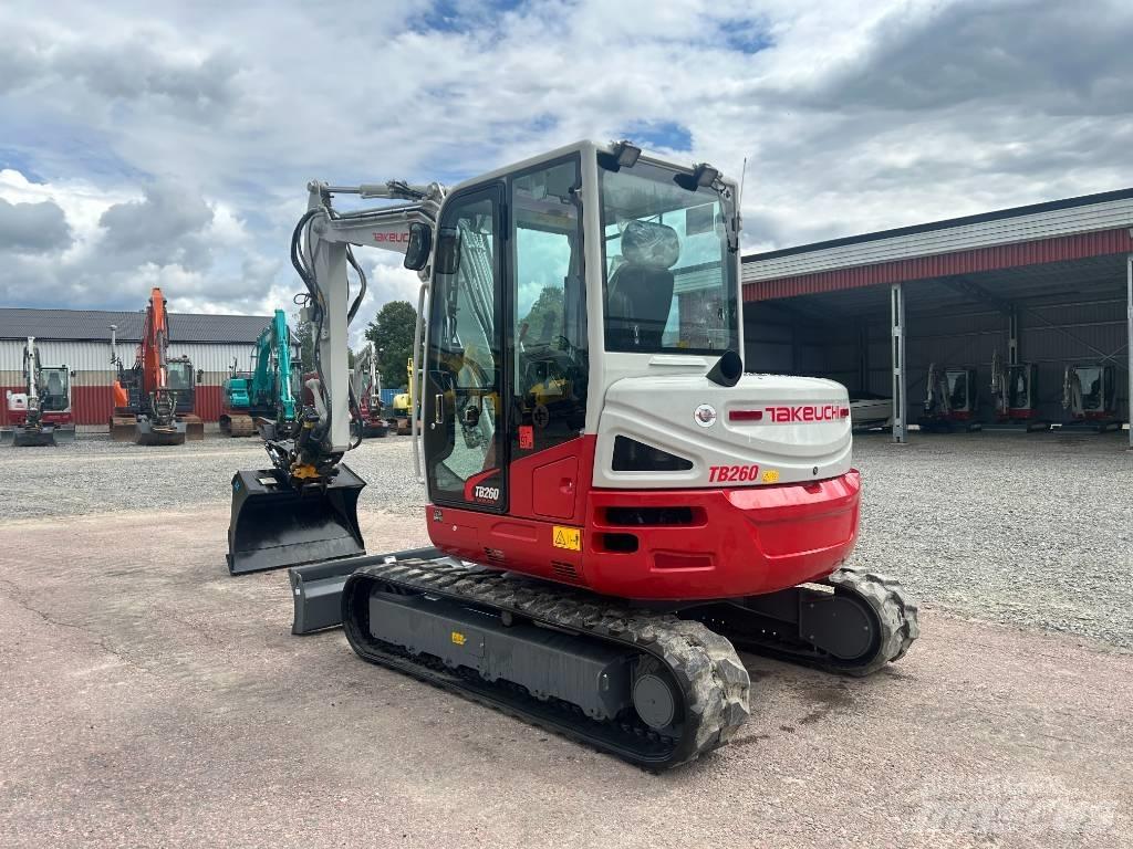 Takeuchi TB260 Minikaivukoneet < 7t