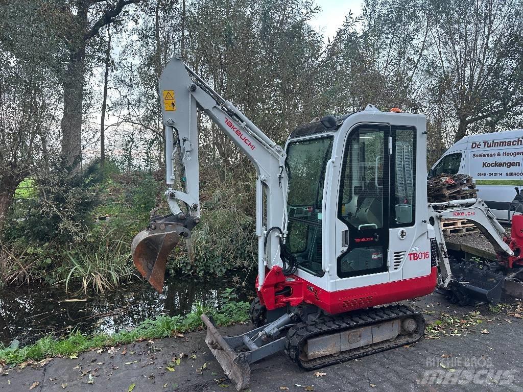 Takeuchi TB 016 Minikaivukoneet < 7t