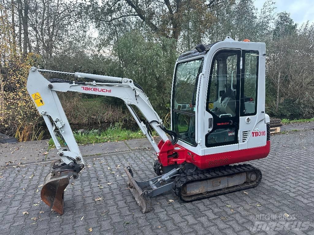 Takeuchi TB 016 Minikaivukoneet < 7t