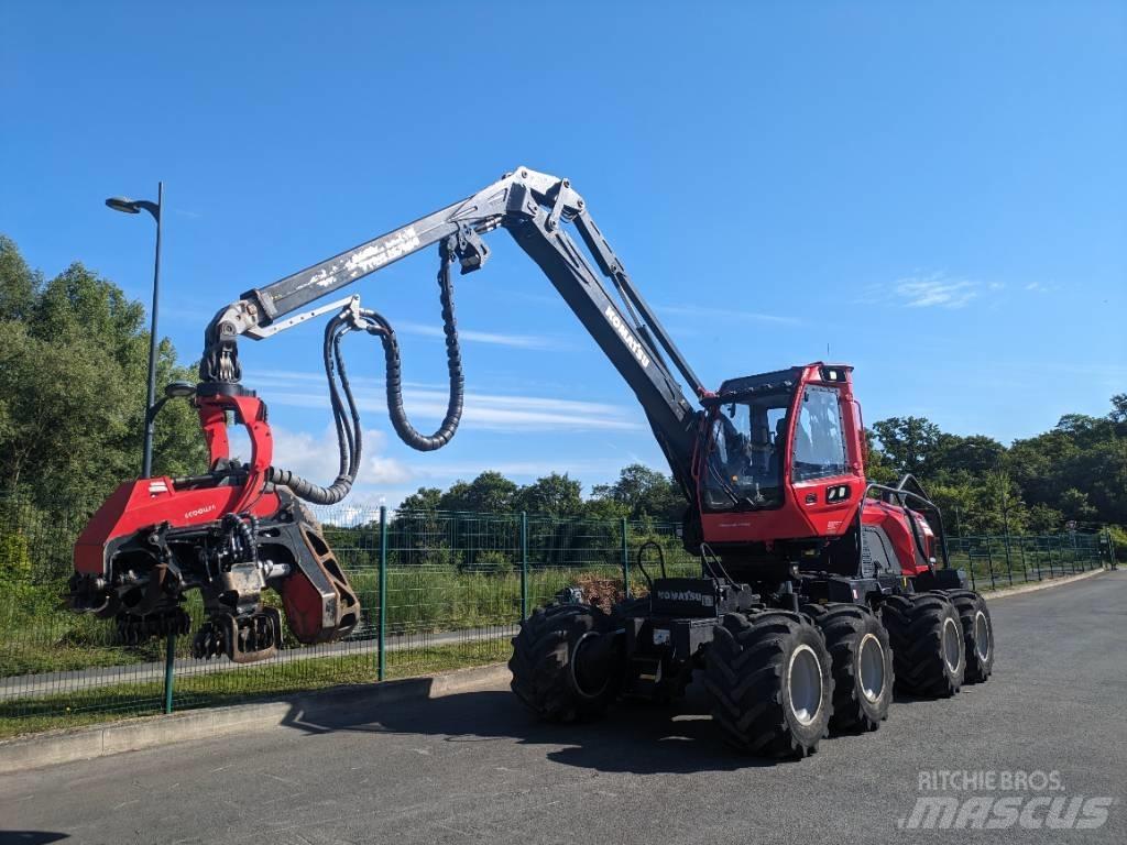 Komatsu 901XC Harvesterit