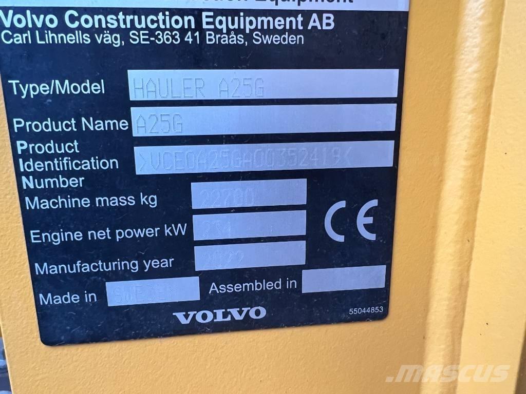 Volvo A25G Dumpperit