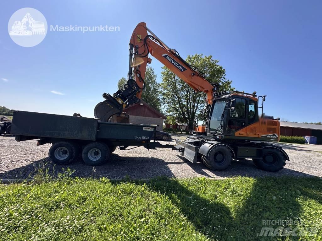 Develon DX 170 W-7 Pyöräkaivukoneet