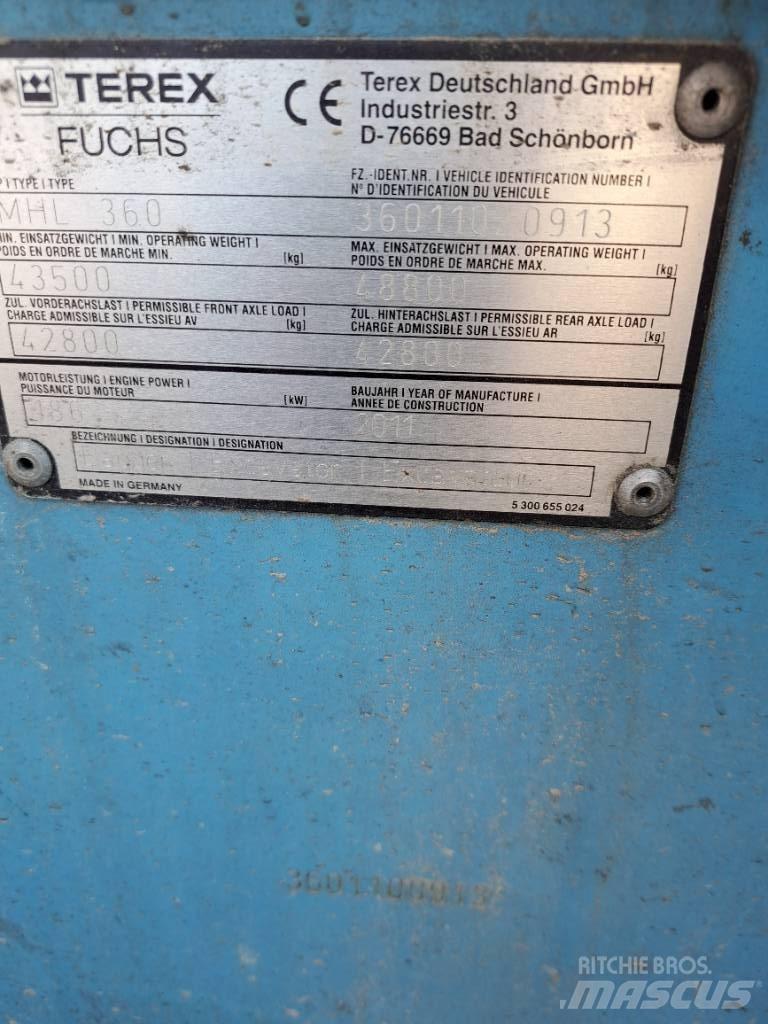 Fuchs MHL360D Jätteenkäsittelijät
