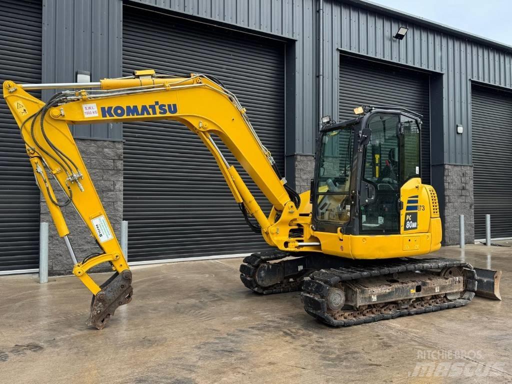 Komatsu PC 80 MR-5 Midikaivukoneet 7t - 12t