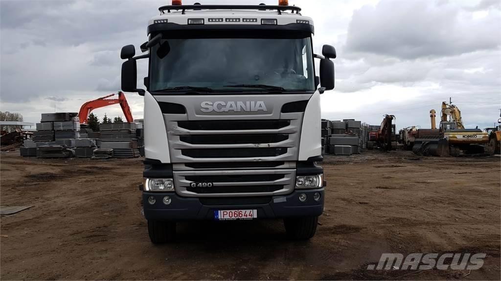 Scania G 490 Nostovarsi-vaihtolavakuorma-autot