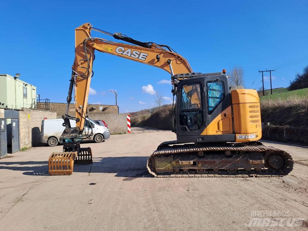 CASE CX145D SR Telakaivukoneet