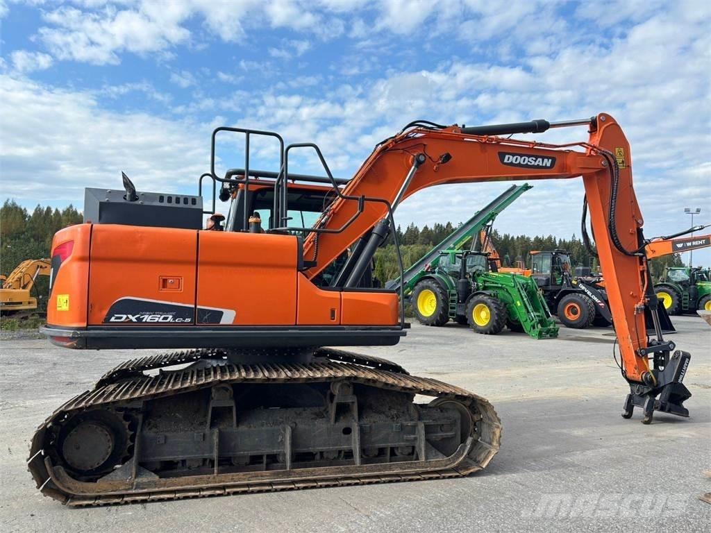 Doosan DX160HLC-5 Telakaivukoneet