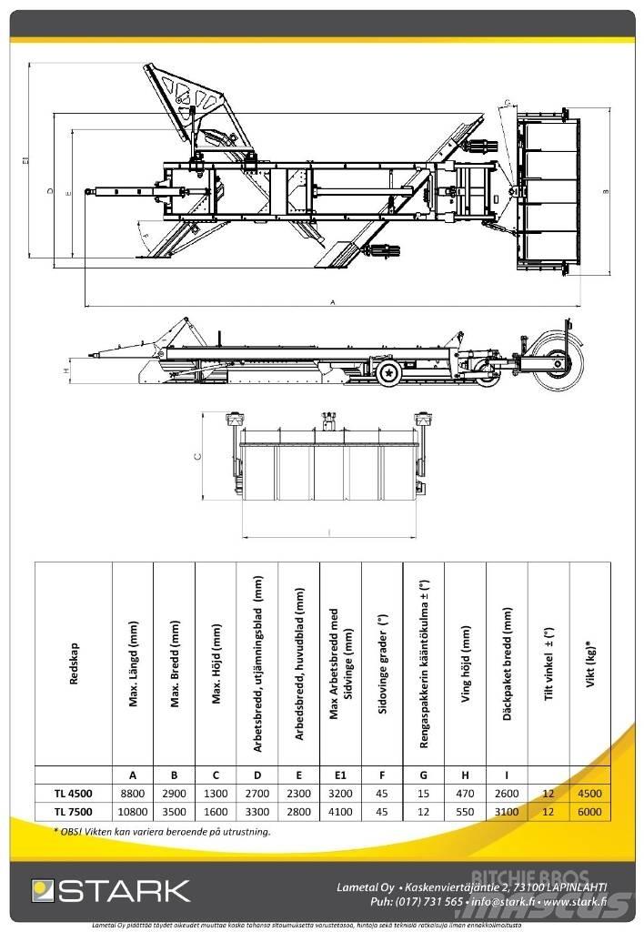 Stark TL7500 Tiehöylät