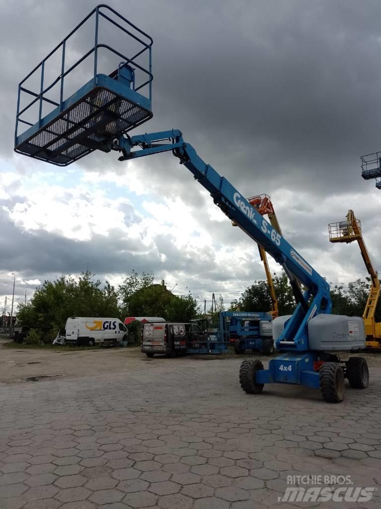 Genie S 65 Teleskooppipuominostimet