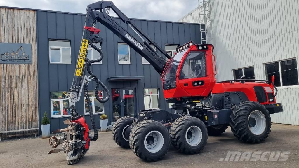 Komatsu 901 Harvesterit
