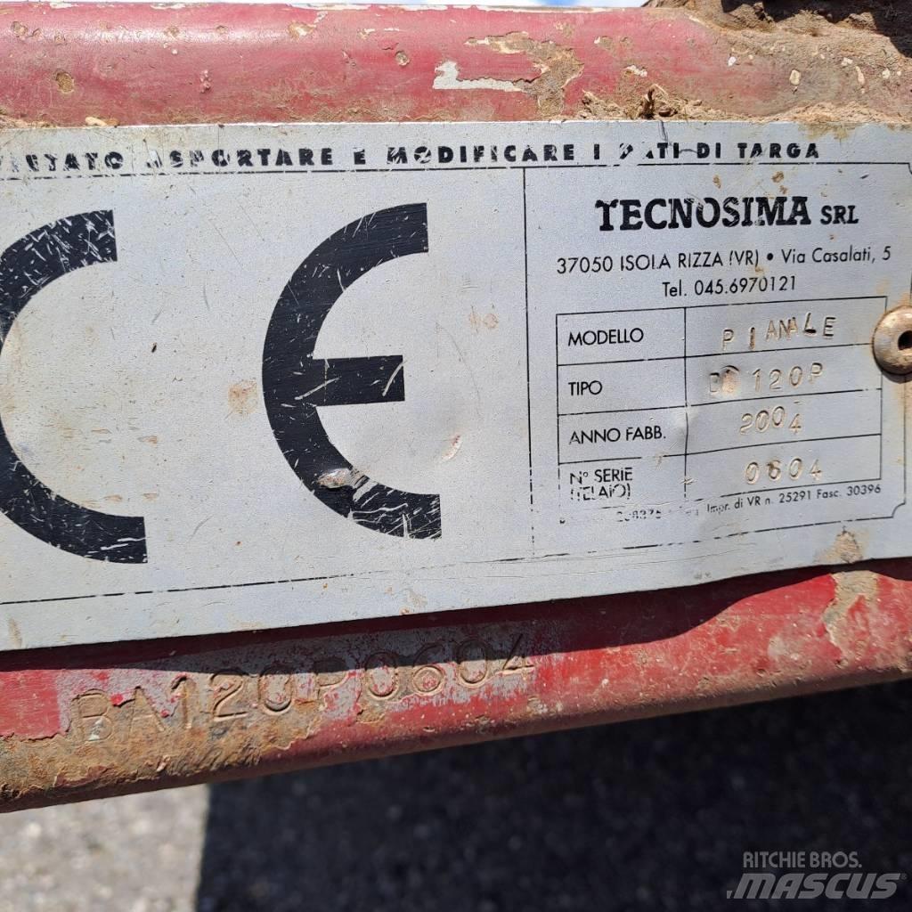 TECNOSIMA SRLQ B120P Perävaunualustat